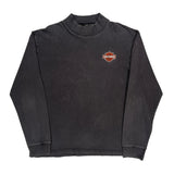 An American Legend Harley Davidson Long Sleeve T-Shirt - Large Black Cotton