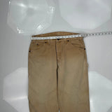 Dickies Double Knee Carpenter Pants - 32W 30L Beige Cotton