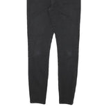 GUESS Womens Slim Fit Black Denim Skinny Jeans Cotton Blend Zip W22 L25