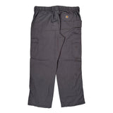 Carhartt Cargo Pants - 34W 29L Gray Cotton Blend