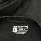 Carhartt Long Sleeve T-Shirt - Medium Black Cotton