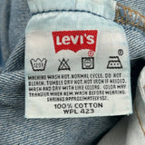 Levis Jeans - 31W 34L Light Wash Cotton