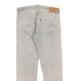 LEVI'S 501 Mens Jeans Blue Regular Straight Denim Medium W34 L31 Classic Button