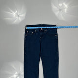True Religion Skinny Jeans - 28W UK 8 Dark Wash Cotton Blend