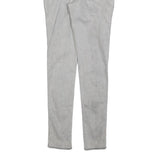 LEVI'S Womens Slim Grey Denim Skinny Jeans Cotton Blend W30 L32 Zip Fastening