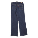 LEVI'S Womens 512 Bootcut Regular Fit Denim Dark Blue Jeans W28 L28 Stretch