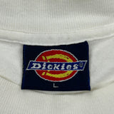 Dickies T-Shirt - Large White Cotton
