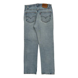 Levis 505 Jeans - 34W 32L Light Wash Cotton