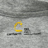 Carhartt T-Shirt - 2XL Grey Cotton