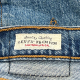 501 Levis Jeans - 28W US 4 Blue Cotton