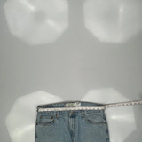 Levis 505 Jeans - 35W 30L Light Wash Cotton