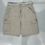 Wrangler Cargo Shorts - 30W 10L Beige Cotton