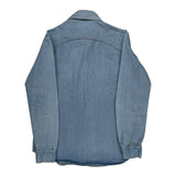 Wrangler Denim Shirt - Small Blue Denim