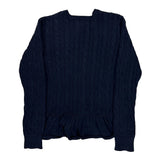 Ralph Lauren Cardigan - Large Navy Cotton