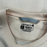 Carhartt Sweatshirt - XL Beige Cotton