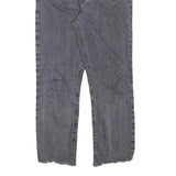LEVI'S 501 Womens Jeans Grey Regular Straight Denim Raw W28 L25 Button Closure