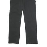 DICKIES Womens Black Regular Fit Straight Leg Trousers W32 L32 Workwear