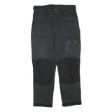 DICKIES Mens Cotton Blend Black Regular Straight Trousers W36 L32 Workwear