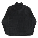 WOOLRICH Womens Black Plain Pullover Jumper Crew Neck M Soft Warm