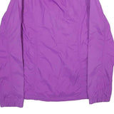 THE NORTH FACE Womens Purple Nylon Outdoor Jacket M Zip Plain Lightweight