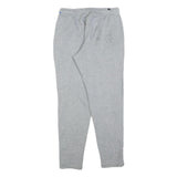 PUMA Mens Joggers Grey S W28 L30 Cotton Blend Regular Tapered Slim Fit Logo