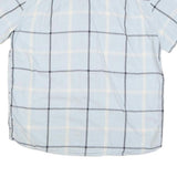 CARHARTT Mens Blue & Cream Check Shirt L Rugged Flex Button Down Casual