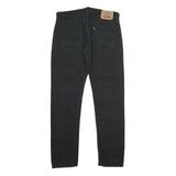LEVI'S 511 Mens Slim Black Denim Medium W32 L32 Classic Slim Fit Jeans Zip