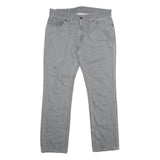 LEVI'S 511 Slim Mens Jeans Grey Slim Straight Denim Medium W34 L30 Classic Fit