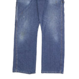 DICKIES Mens Regular Blue Denim Jeans W38 L30 Workwear Zip Closure Relaxed