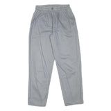 ROCHELLE Womens Cotton Blend Relaxed Blue Trousers W26 L27 Casual Zip