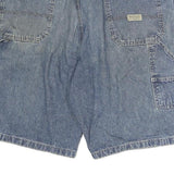 WRANGLER Mens Denim Blue Cotton Casual Shorts L W40 Carpenter Style