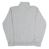 CHAMPION Mens Grey Cal Lutheran Alumni Half Zip M Cotton Blend Sweatshirt