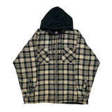 Dickies Checked Jacket - Large Black & White Cotton