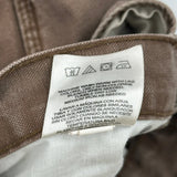 Schmidt Carpenter Pants - 38W 34L Brown Cotton