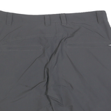 MAMMUT Womens Grey Casual Shorts UK 14 W32 Outdoor Lightweight Button Closure