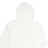 CHAMPION REVERSE WEAVE Mens White Pullover Hoodie M Classic Logo Casual Wear