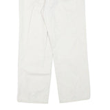 RALPH LAUREN POLO JEANS COMPANY Mens Cotton Blend White Regular Fit Straight Leg