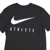 NIKE Mens Black Athlete Graphic T-Shirt M Short Sleeve Crew Neck Sportswear