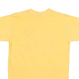 STREET WISE Womens Yellow Michigan Graphic T-Shirt L Short Sleeve Crew Neck
