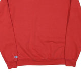 CHAMPION Mens Red Belmont Bruins Crew Neck M Cotton Blend Casual Sweatshirt