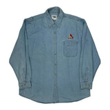 Cardinals Lee Sport Denim Shirt - XL Blue Cotton