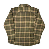 Carhartt Checked Flannel Shirt - Large Green Cotton
