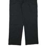 DICKIES Mens Black Regular Fit Straight Leg Trousers W34 L31 Workwear Zip