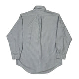 Ralph Lauren Striped Shirt - Large Blue Cotton