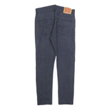 LEVI'S 512 Tapered Mens Jeans Blue Slim Tapered Denim Medium W32 L27 Slim Fit