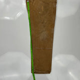 Carhartt Double Knee Carpenter Trousers - 30W 32L Brown Cotton