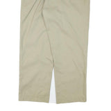 DICKIES Mens Cotton Blend Beige Relaxed Straight Trousers W38 L28 Workwear Zip