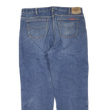 DICKIES Mens Blue Regular Fit Straight Denim Jeans W38 L30 Classic Zip Closure