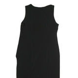 DKNY Womens Black Bodycon Polyester Sleeveless Midi Dress Size M Elegant