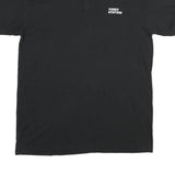 ANVIL Mens Black Video Station Short Sleeve Plain XL Polo Shirt Corporate